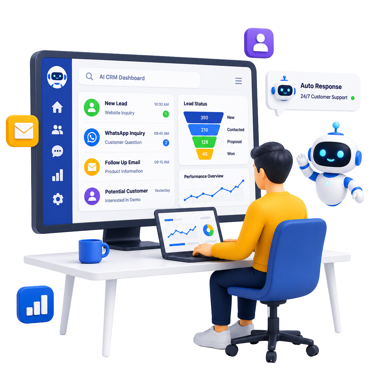 Custom AI CRM - BOM Agency 2